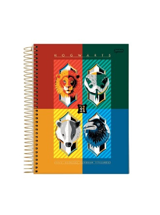 CADERNETA 1/8 HARRY POTTER 96FLS - Imagem: 3