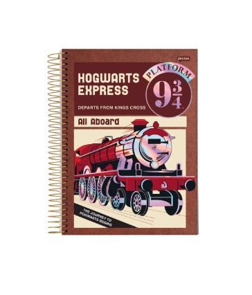 CADERNETA 1/8 HARRY POTTER 96FLS - Imagem: 5