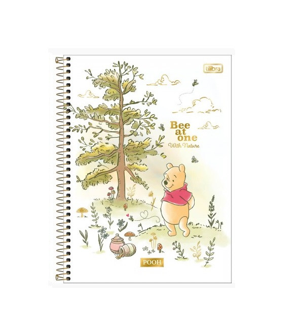 CADERNO 1MT POOH 80FLS - Imagem: 3