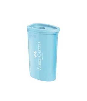 APONTADOR C/ DEPOSITO TRIANGULAR PASTEL FABER - Imagem: 2