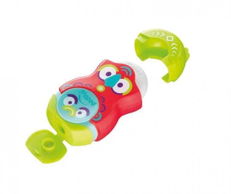 APONTADOR C/ BORRACHA MAPED CARINHAS LOOPY TOTEM - Imagem: 5