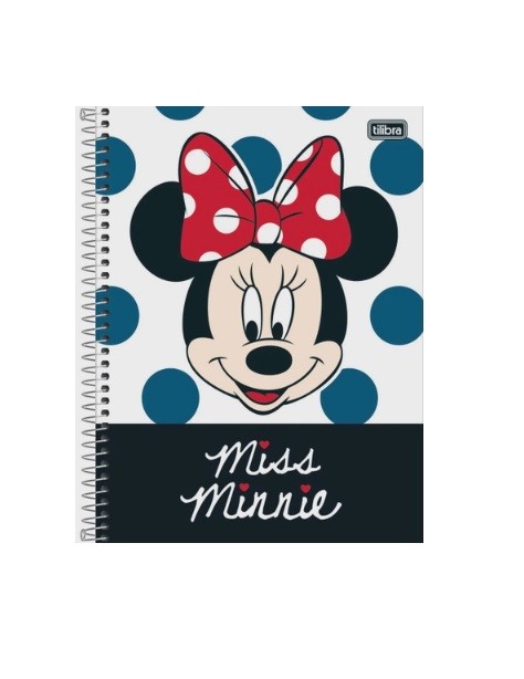 CADERNO 10MT MINNIE LIGHT 160FLS - Imagem: 5