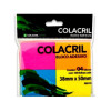 BLOCO ADESIVO COLACRIL 4 CORES 38MMX50MM