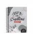 CADERNO ESPIRAL PRETO SKETCHBOOK LET'S BE CRATIVE  - Imagem: 1