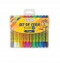 GIZ DE CERA RETRATIL C/12 CORES AQUARELAVEL - Imagem: 1