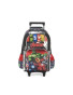 MOCHILA C/ ROD. AVENGERS METALIZADO PRETA - Imagem: 1