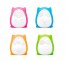 BORRACHA ANTI STRESS MINI CUTE CORES MAPED - Imagem: 1