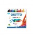 GIZ DE CERA GIOTTO MAXI C/12 CORES - Imagem: 1