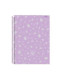 CADERNO 1MT LAVANDER 80 FLS 2024 - Imagem: 3