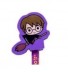 LAPIS PRETO HB COM BORRACHA HARRY POTTER - Imagem: 3