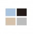 BLOCO ADESIVO JOCAR OFFICE 38MMX50MM CORES NEUTRAS - Imagem: 2
