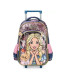 MOCHILA C/ ROD. BARBIE  IC39132BB0200 AZUL - Imagem: 1