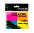 BLOCO ADESIVO COLACRIL 4 CORES 38MMX50MM - Imagem: 1