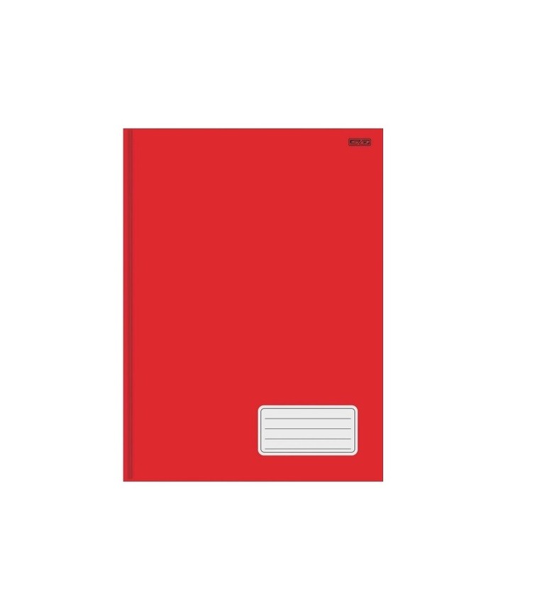 CADERNO 1/4 C.D. COST KBOM 48 FLS VERMELHO
