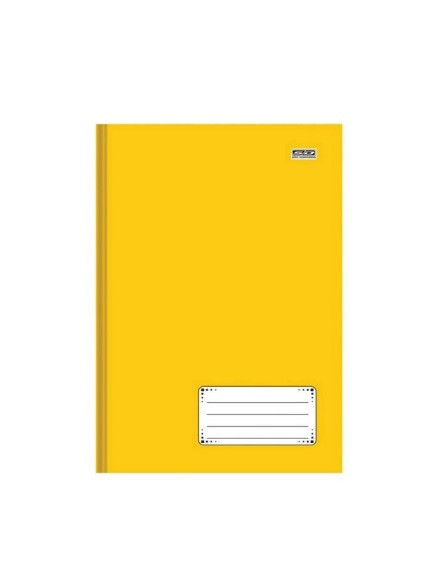 CADERNO BROCHURAO C.D. KBOM 96 FLS AMARELO