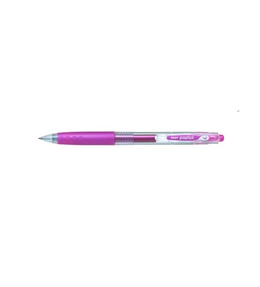 CANETA PILOT POP'LOL 0.7 METALICO PINK