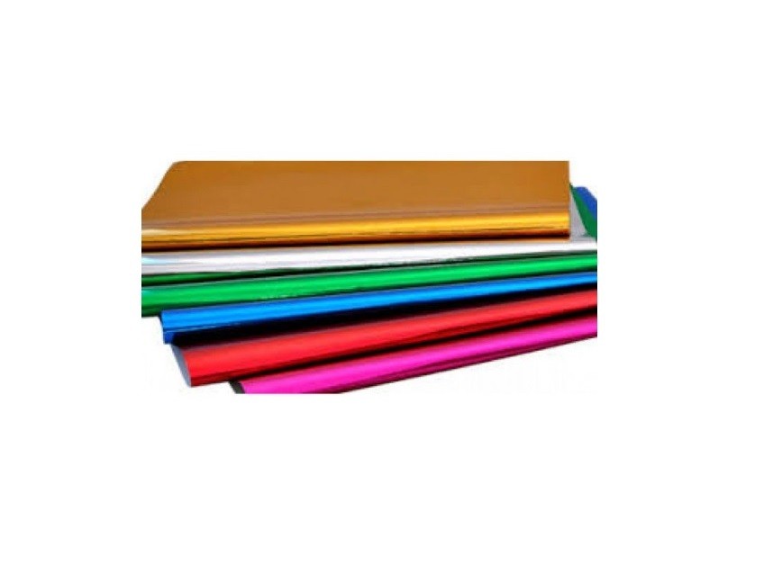 PAPEL LAMINADO 45X60 CROMUS PRATA