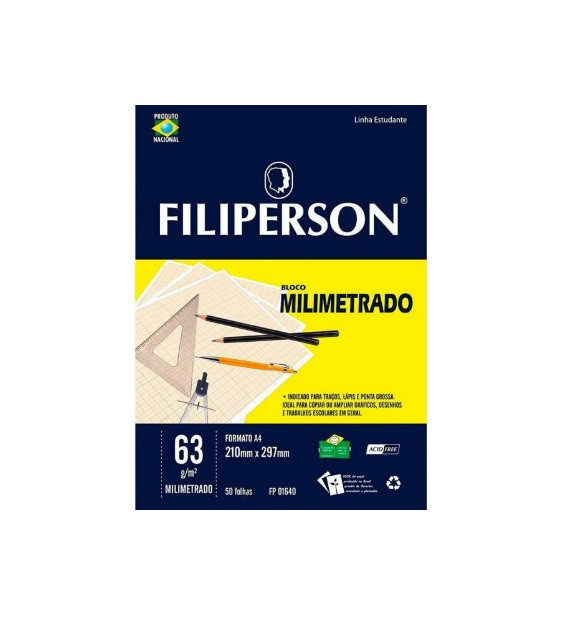 PAPEL MILIMETRADO FILIPERSON