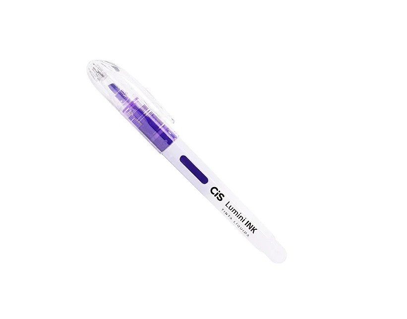 MARCADOR DE TEXTO LUMINI INK CIS ROXA