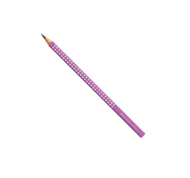 LAPIS PRETO GRIP SPARKLE  ROSA
