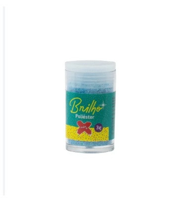 GLITTER BRILHO POLIESTER 3G MARROM