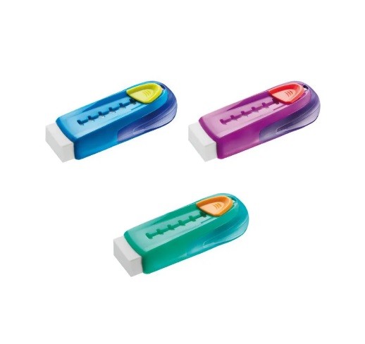 BORRACHA ESTILETE UVINERSAL COM STICK MAPED CORES