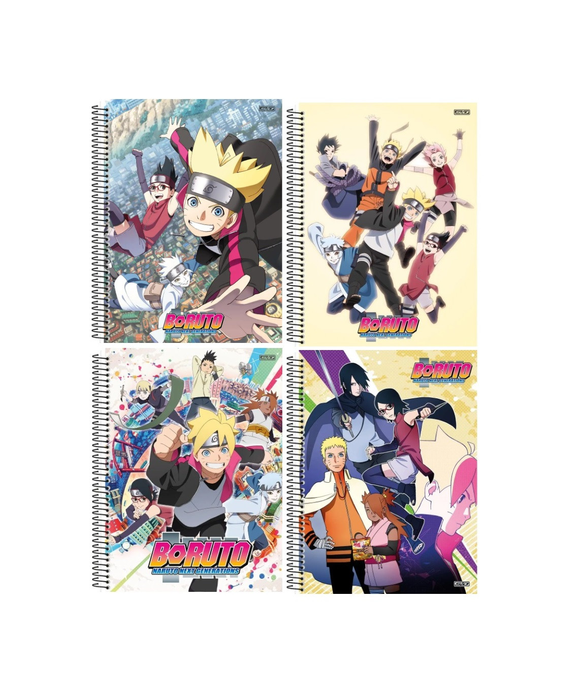 CADERNO 1MT BORUTO 80FLS