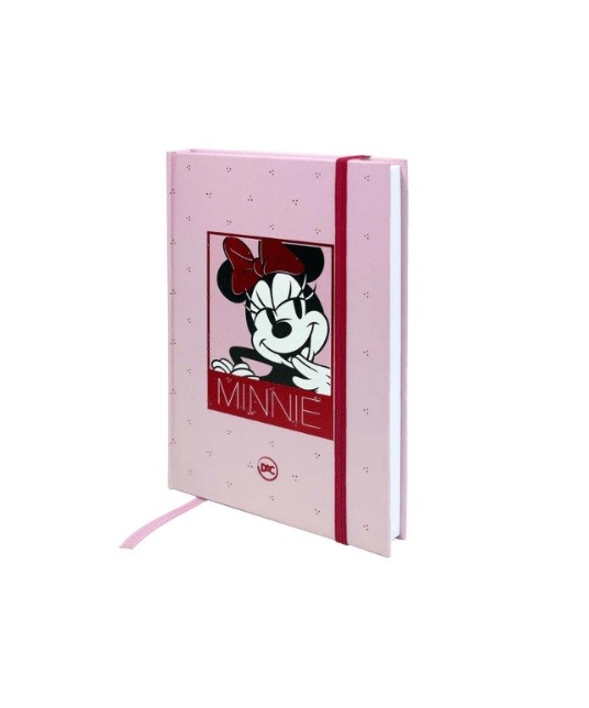 CADERNO DE ANOTAÇÕES COM LINHA  MINNIE