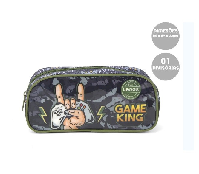 ESTOJO GAME KING PRETA
