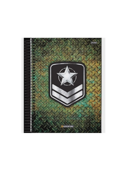 CADERNO 15MT ADVENTURE 240 FLS