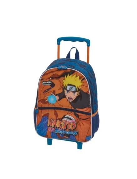 MOCHILA C/ ROD. NARUTO SHIPPUDEN