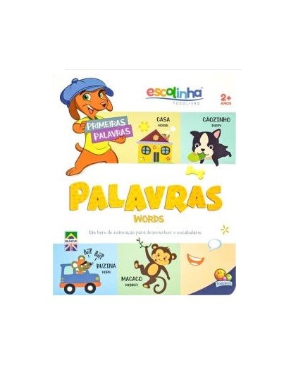 LIVRO ESCOLINHA PRIMEIRAS PALAVRAS PALAVRAS