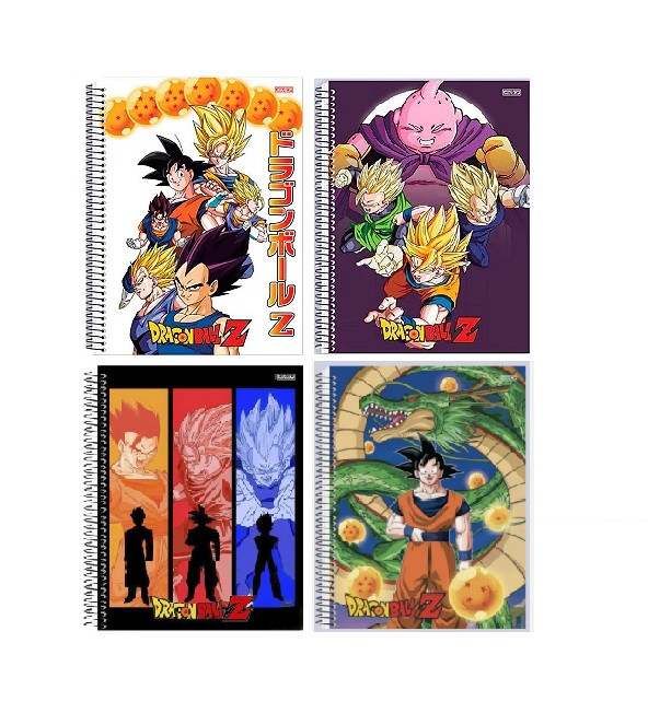 CADERNO 1MT DRAGON BALL 80FLS 2024