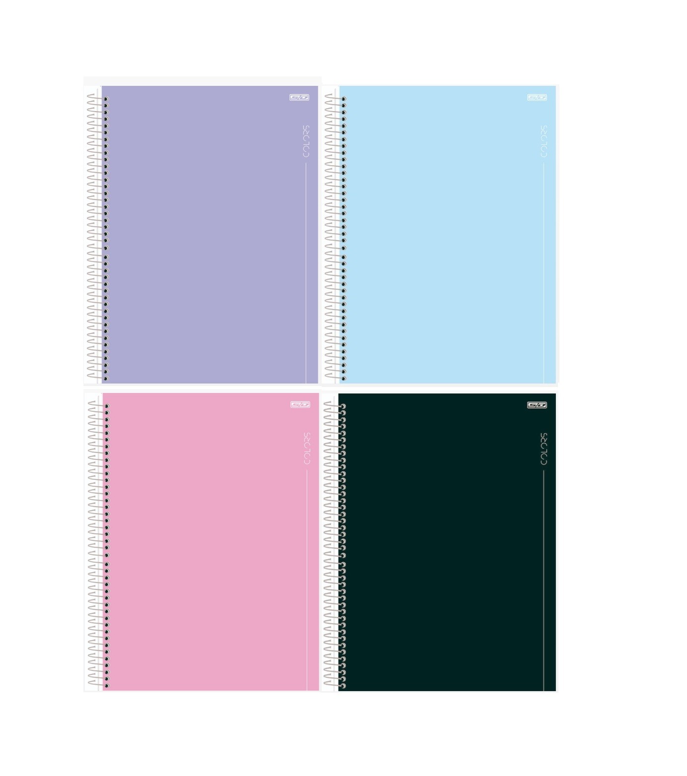 CADERNO BROCHURAO C.D. COLORS 80 FLS 2024