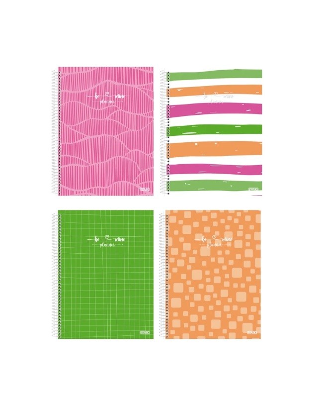 CADERNO COLEGIAL 10MT BE MINE 160 FLS 2024