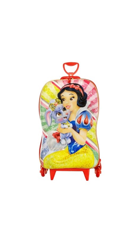 MOCHILA C/ ROD. EM E.V.A BRANCA DE NEVE