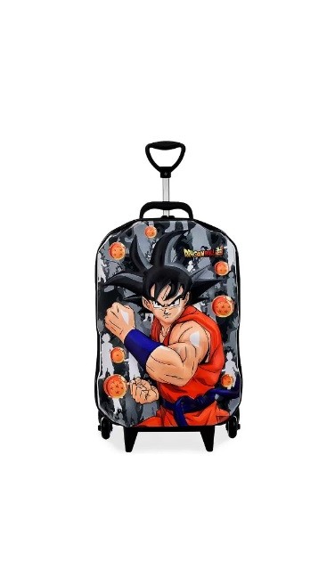 MOCHILA C/ ROD. EM E.V.A DRAGON BALL SUPER GOKU