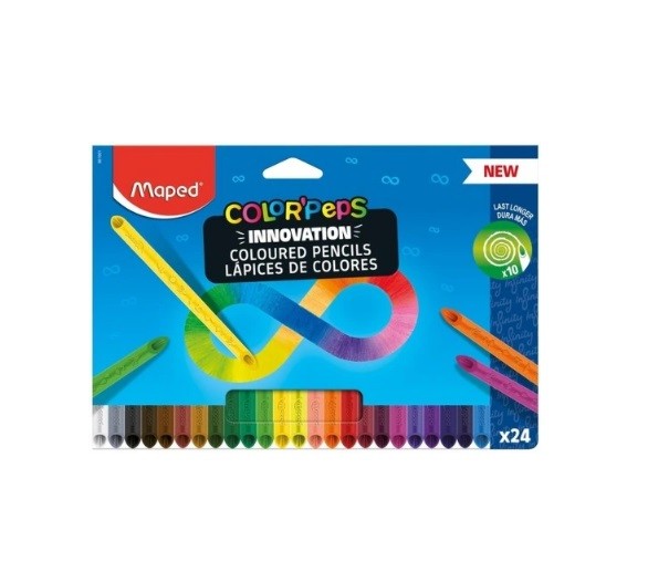 LAPIS COR COLOR PEPS INFINITY 24 CORES