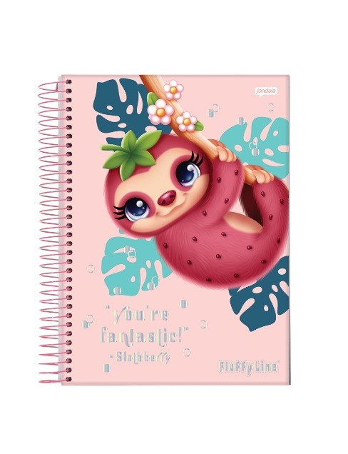 CADERNO 10MT FLUFFLY LINE 160FLS