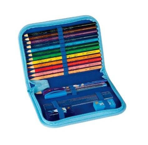 ESTOJO ESCOLAR FABER NYLON PETS GATO