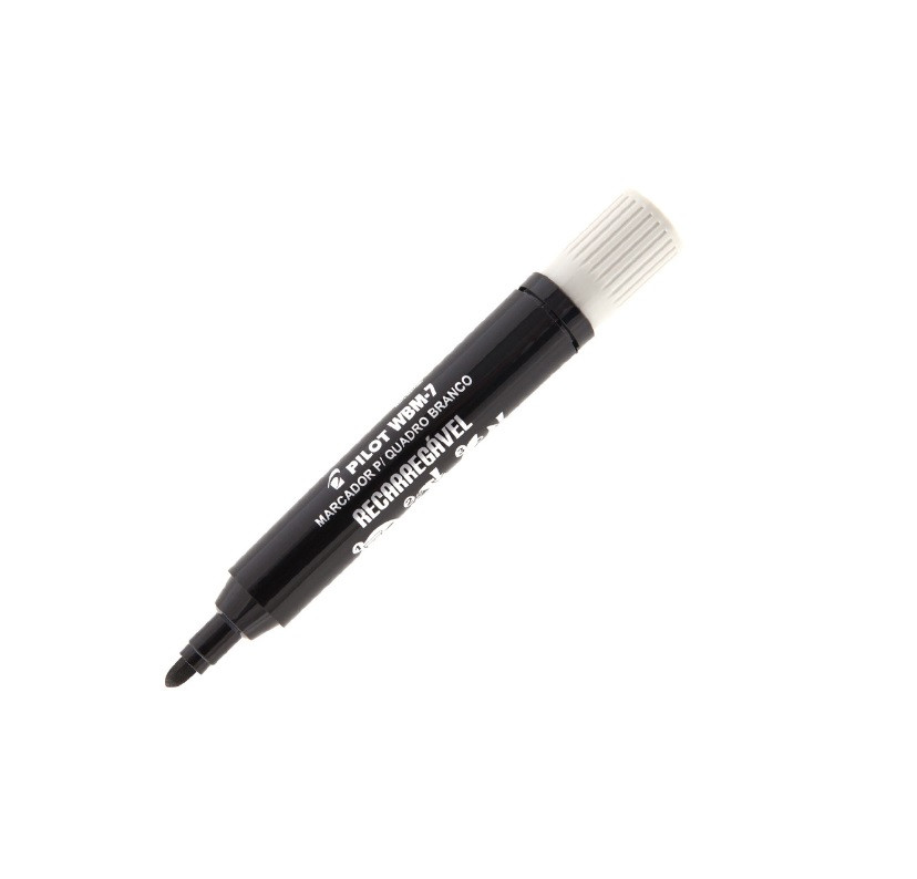 PINCEL QUADRO BRANCO PILOT PRETO P. GROSSA