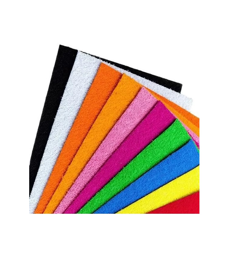 FOLHA E.V.A. 42X60 PLUSH CORES DIVERSAS