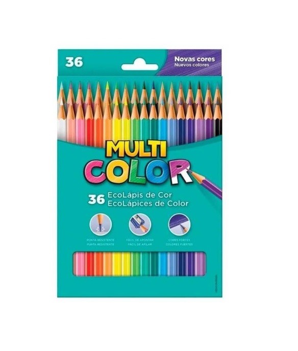 LAPIS COR MULTICOLOR C/36 CORES