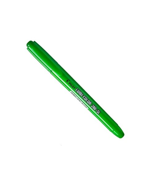 MARCADOR DE TEXTO LUMI PILOT VERDE