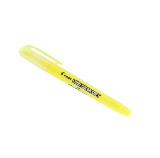 MARCADOR DE TEXTO LUMI SOFT PASTEL AMARELO