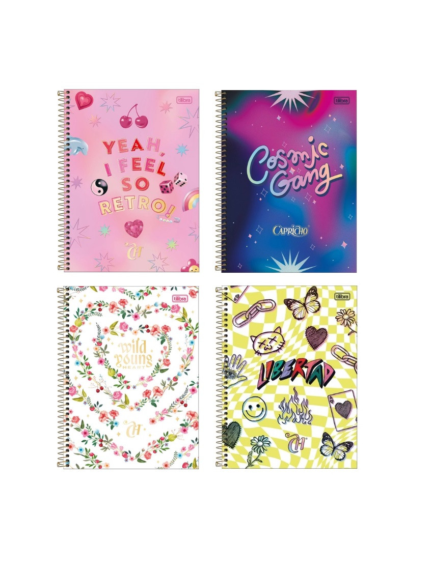 CADERNO 12MT CAPRICHO 192FLS